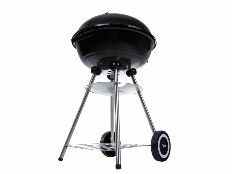 Okrúhly gril na drevené uhlie s krytom, 39cm | GEKO
