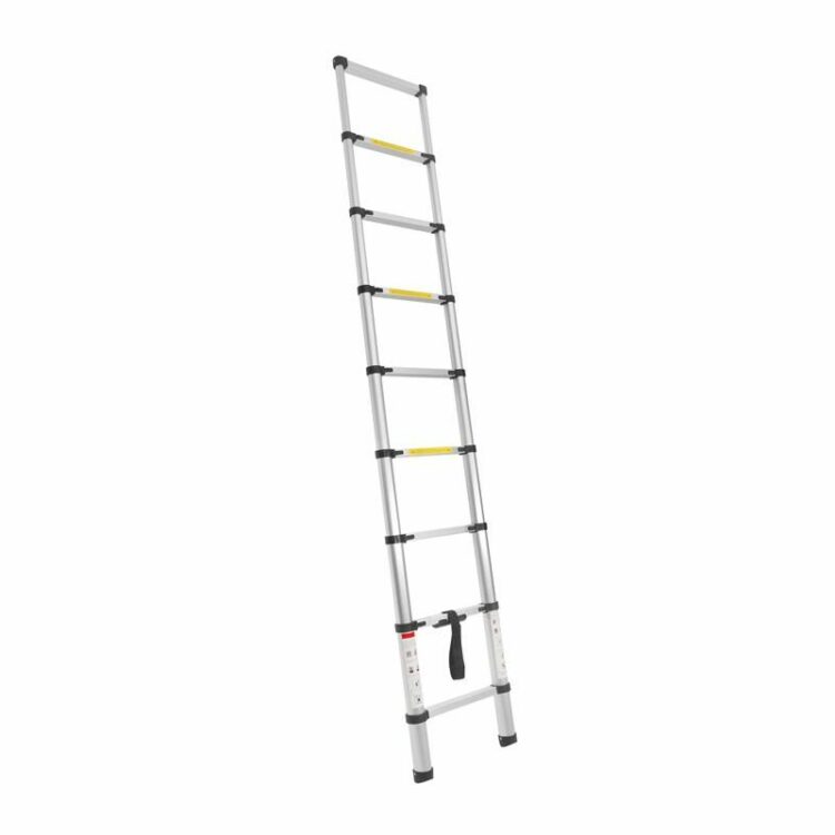Hliníkový rebrík, skladací, 8-stupňový | KD4072