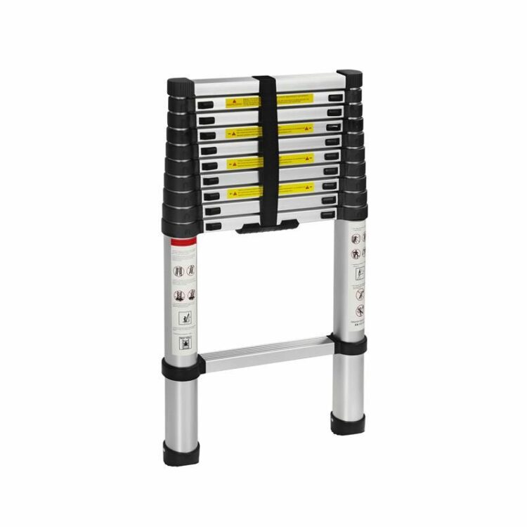 Hliníkový rebrík, teleskopický, 10-stupňový | KD4073