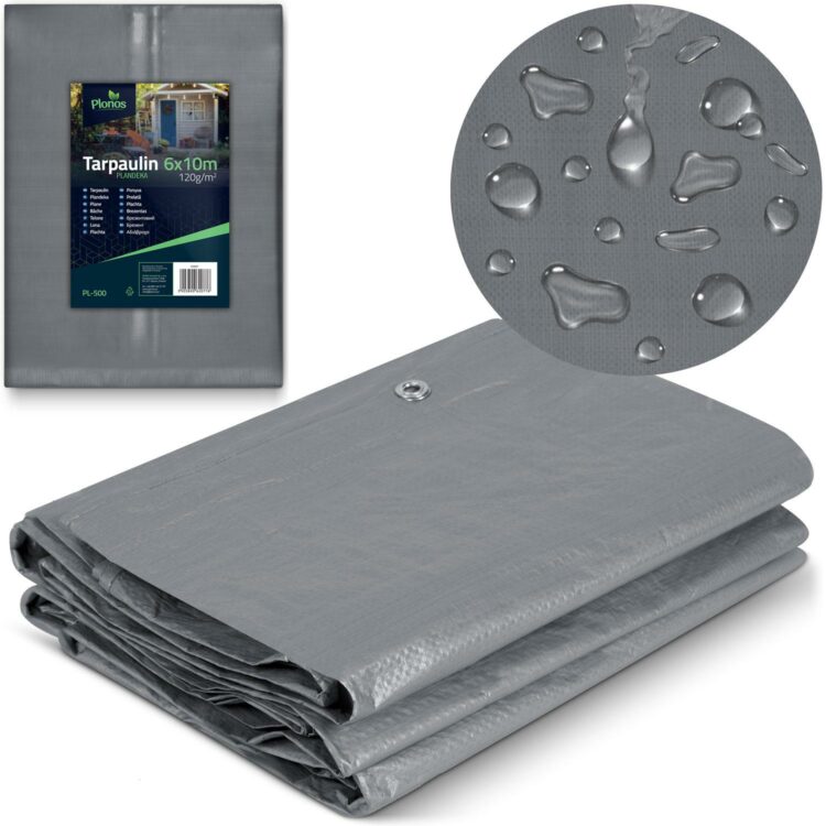 Krycia plachta PL-500, 600x1000cm, 120g/m2 | Plonos