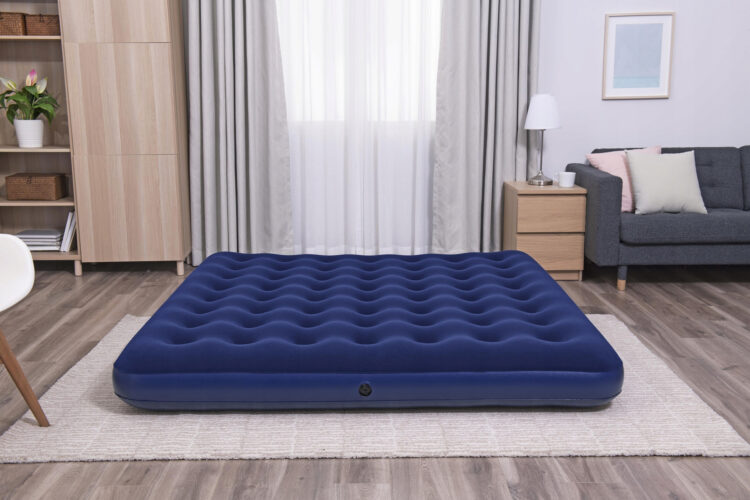 Nafukovací matrac, 203x183x22cm, modrý | Bestway