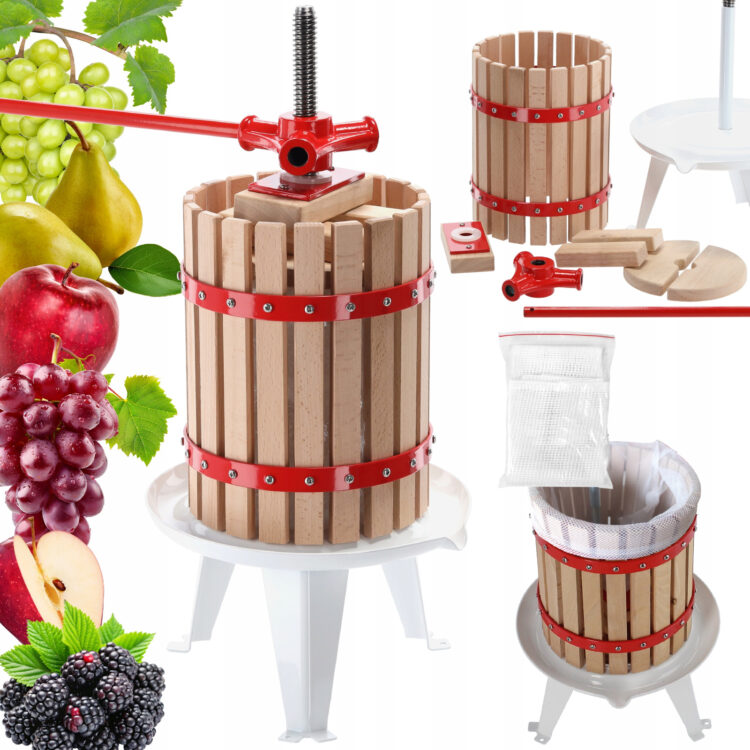 Odšťavovač ovocia, 6L | červený