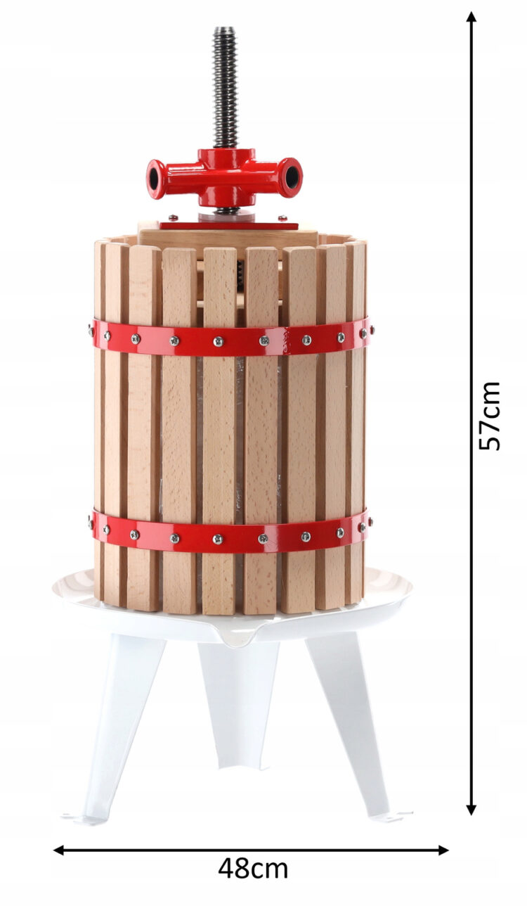 Odšťavovač ovocia, 6L | červený