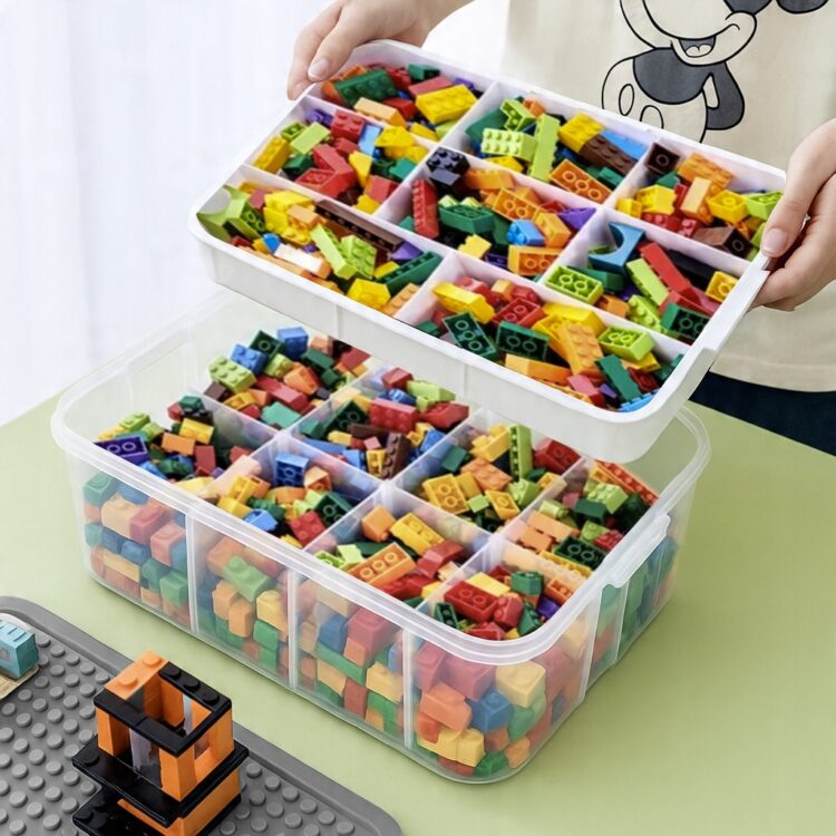 Organizer na stavebnice, 4 úrovne, 29L | Kruzzel