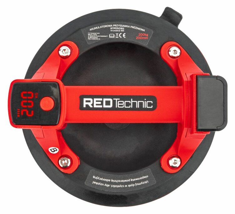 Vákuová prísavka RTPDS0165, 200kg | RED TECHNIC