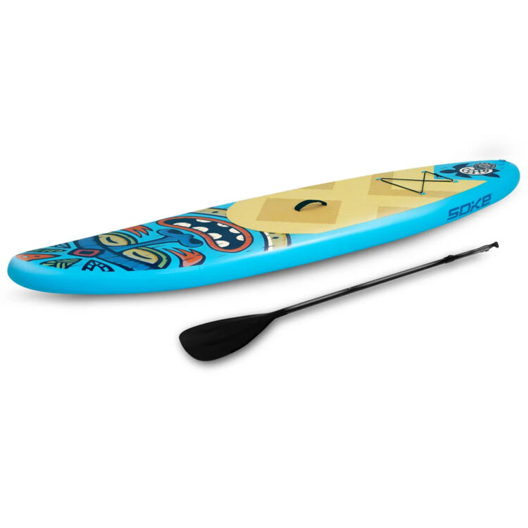 Paddleboard SUP AquaSurf s príslušenstvom, modrý | Soke