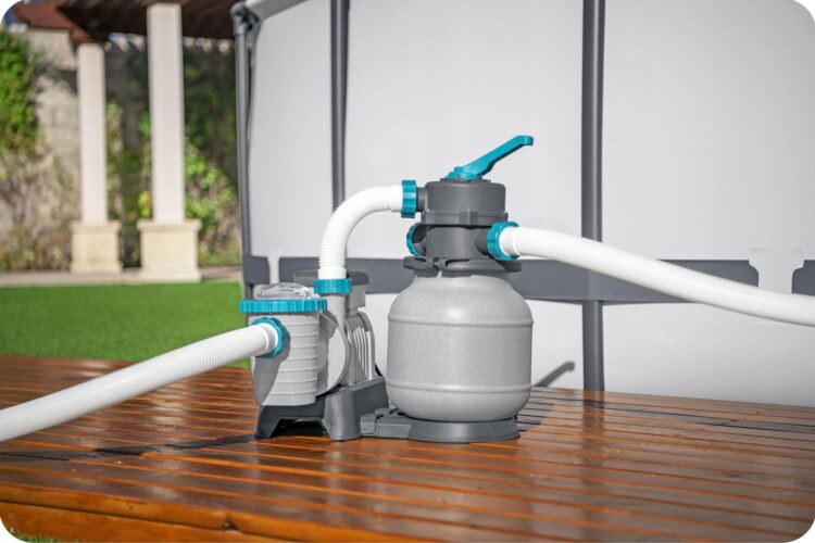 Piesková filtrácia do bazéna, 6056 l/h + filtračné guľôčky | Bestway