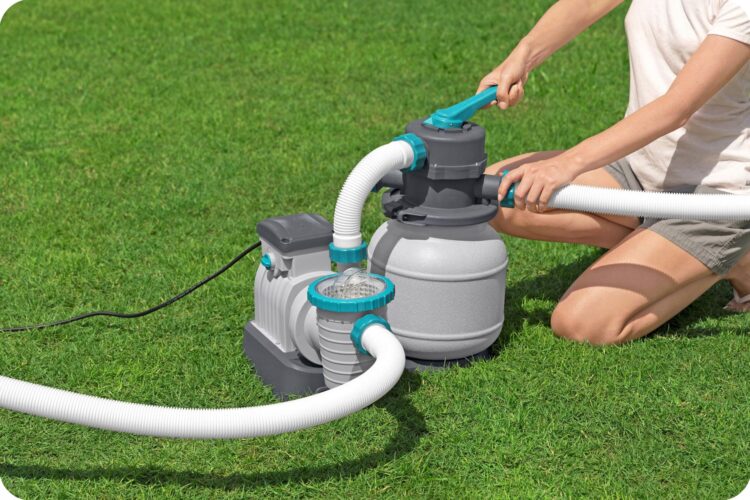 Piesková filtrácia do bazéna, 6056 l/h + filtračné guľôčky | Bestway
