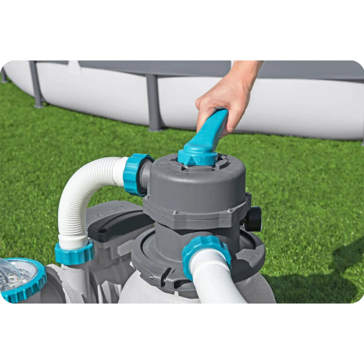 Piesková filtrácia do bazéna, 6056 l/h + multifunkčné tablety | Bestway
