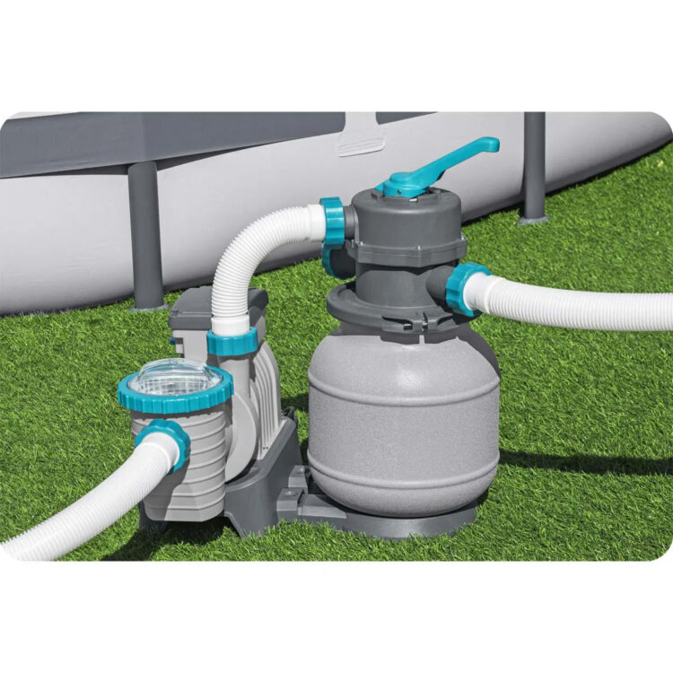 Piesková filtrácia do bazéna, 6056 l/h + multifunkčné tablety | Bestway