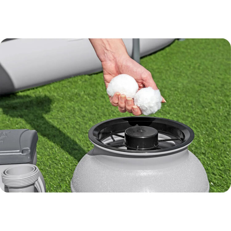 Piesková filtrácia do bazéna, 6056 l/h + multifunkčné tablety | Bestway