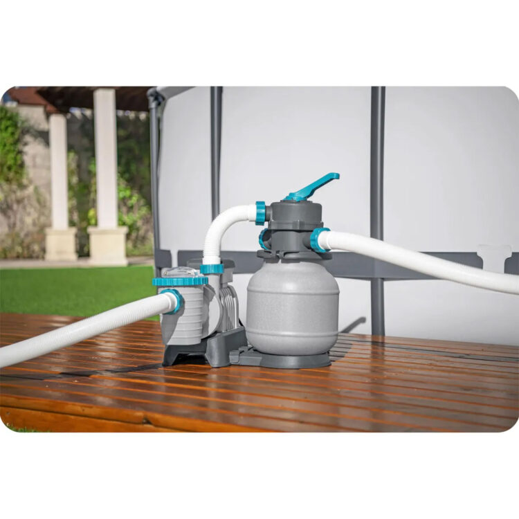 Piesková filtrácia do bazéna, 6056 l/h + multifunkčné tablety | Bestway