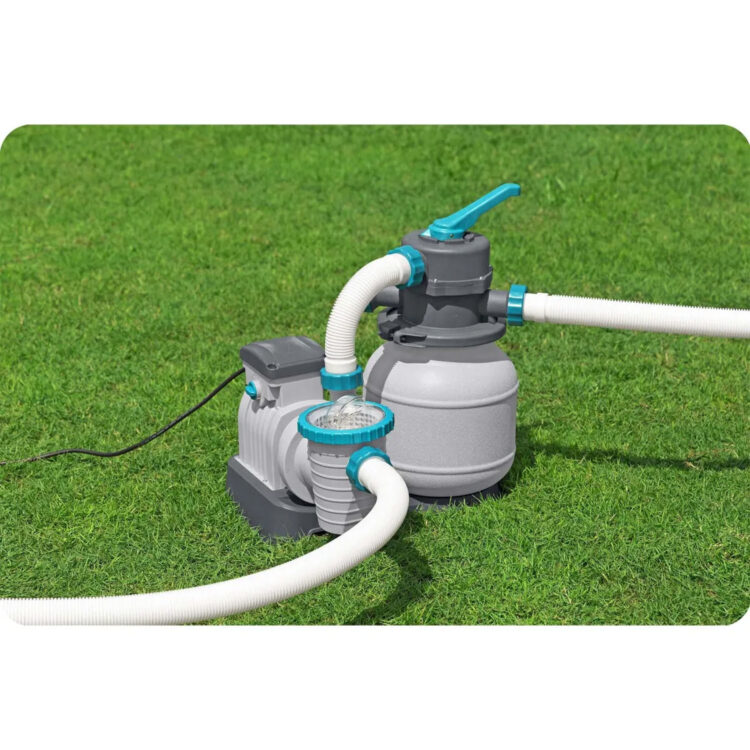 Piesková filtrácia do bazéna, 6056 l/h + multifunkčné tablety | Bestway