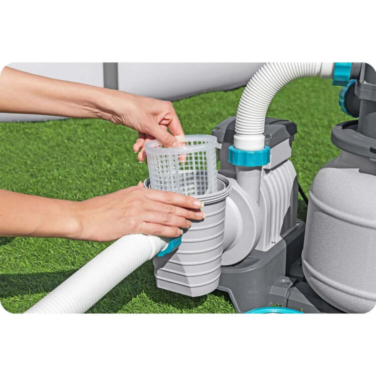 Piesková filtrácia do bazéna, 6056 l/h + multifunkčné tablety | Bestway