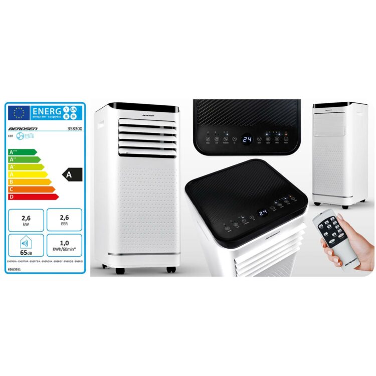 Prenosná klimatizácia BD-583, 2600W | Berdsen