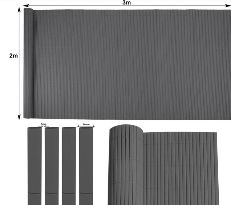 Plot Ence DF13, 2000mm, antracit | Strend Pro