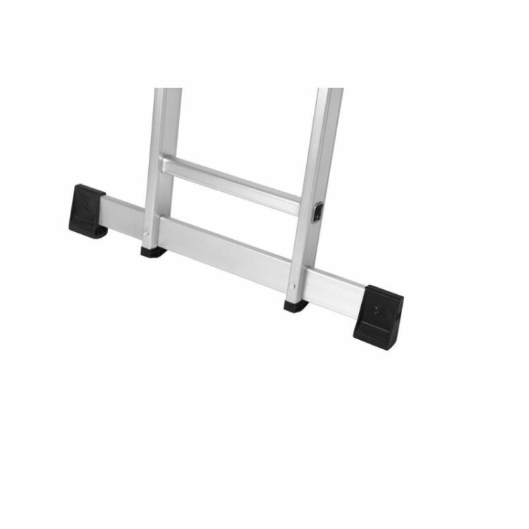 Skladací hlinkový rebrík s plošinou, 4x3, 346cm | KD4070