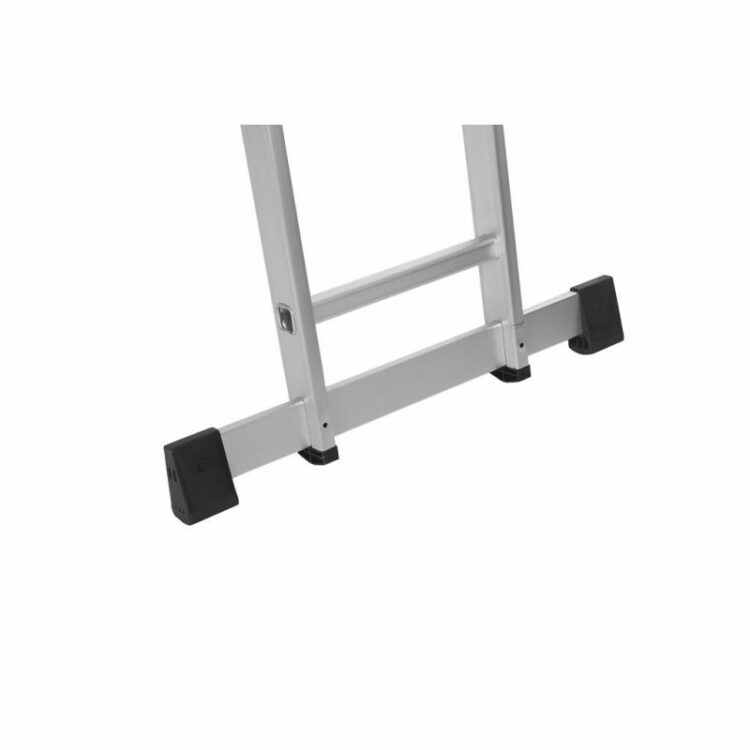 Skladací hlinkový rebrík s plošinou, 4×4, 460cm | KD4071