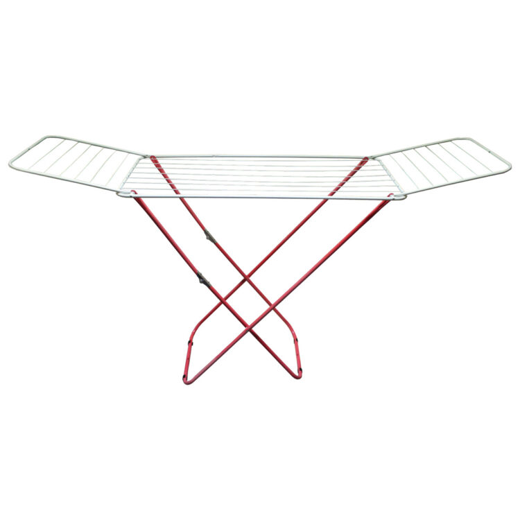 Sušiak na prádlo Ola, 18m, bielo-červený | Clean Line