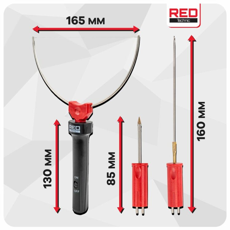 Tepelný nôž na polystyrén RTNTDS0160, 9W | RED TECHNIC