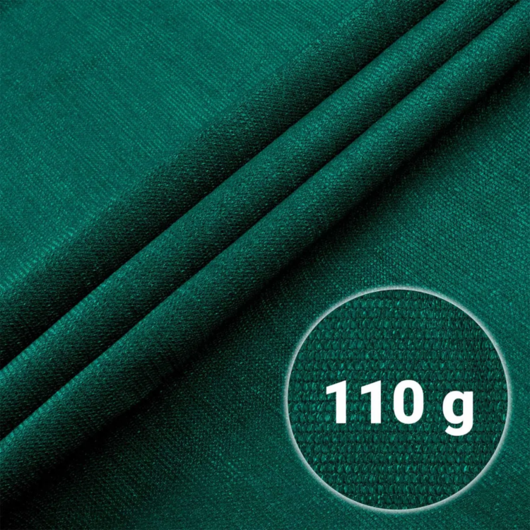 Tieniaca sieť + 50 klipov, 110g/m2, 1,5x25m, zelená | Plonos