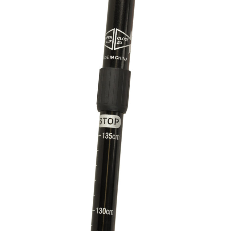Trekingové palice, 135cm | čierne