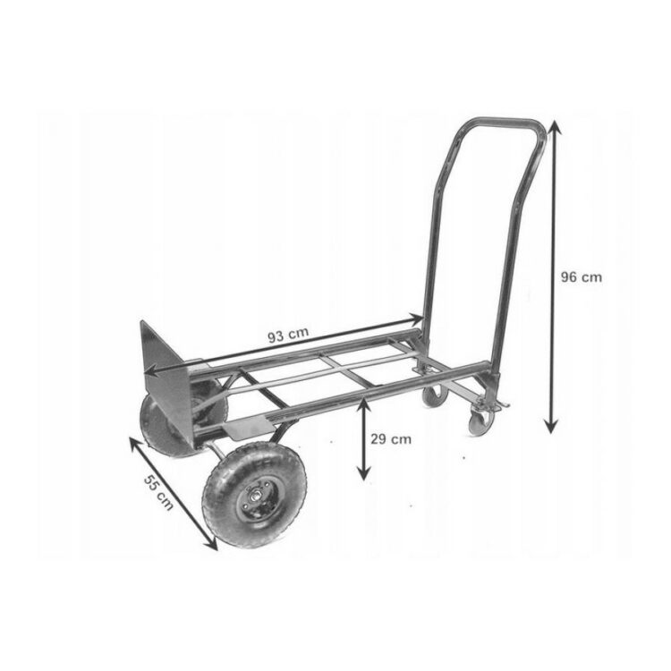 Univerzálny prepravný vozík 2v1, 150kg | Garden Line