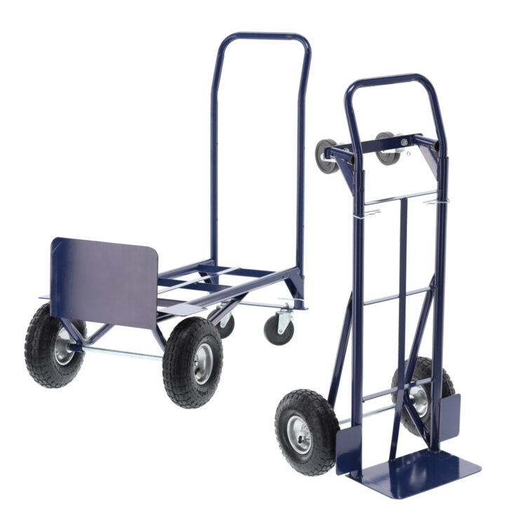 Univerzálny prepravný vozík 2v1, 150kg, modrý | Garden Line