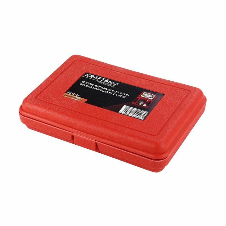 Sada na opravu pneumatík, 58 prvkov | KD12506