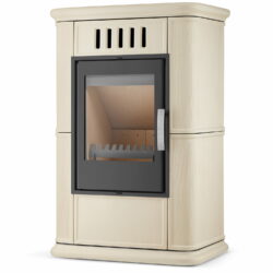 Krbové kachle OLBIA s prívodom vzduchu, 7,5kW | cappuccino