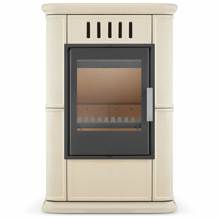 Krbové kachle OLBIA s prívodom vzduchu, 7,5kW | cappuccino