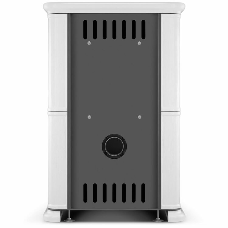 Krbové kachle OLBIA s prívodom vzduchu, 7,5kW | biele