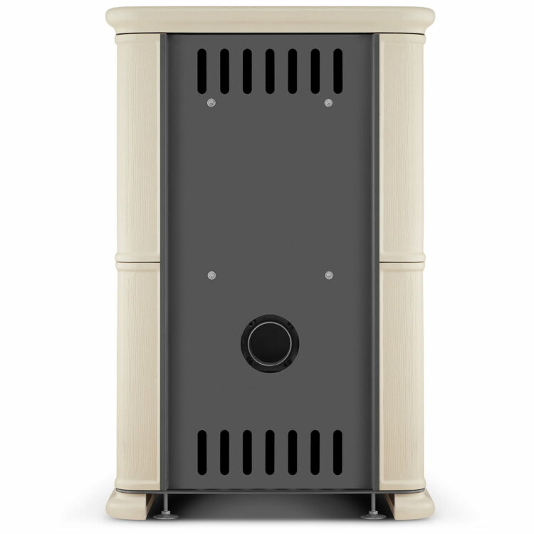 Krbové kachle OLBIA s prívodom vzduchu, 7,5kW | cappuccino