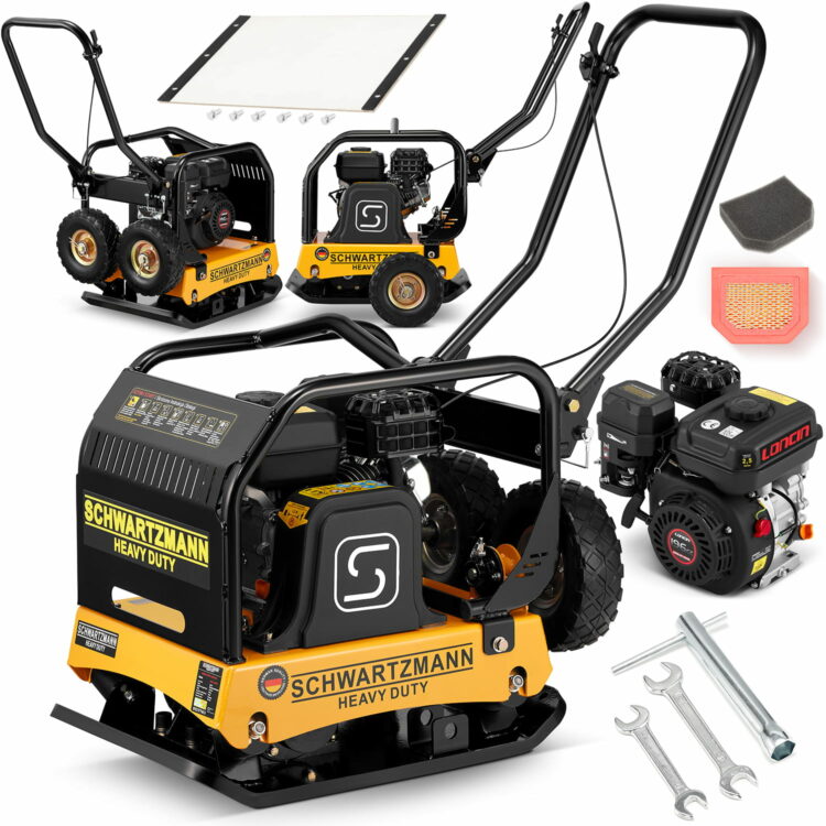 Vibračná doska ZG140TK, 120kg, 6,5HP | Schwartzmann