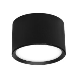 Halogénové LED stropné svietidlo GX53, čierne | 82mm