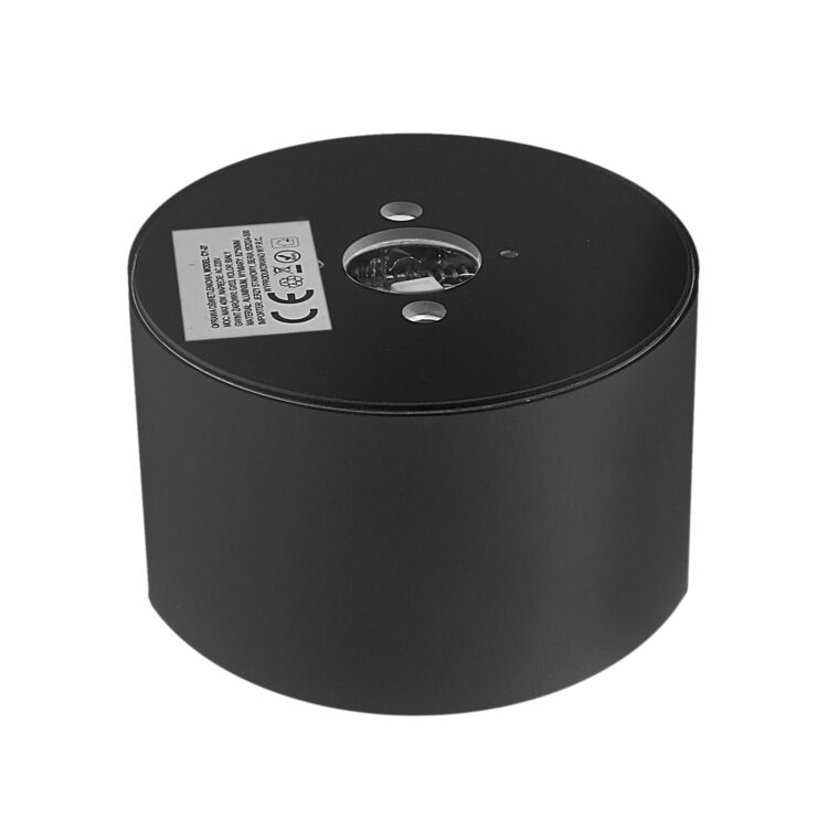 Halogénové LED stropné svietidlo GX53, čierne | 82mm