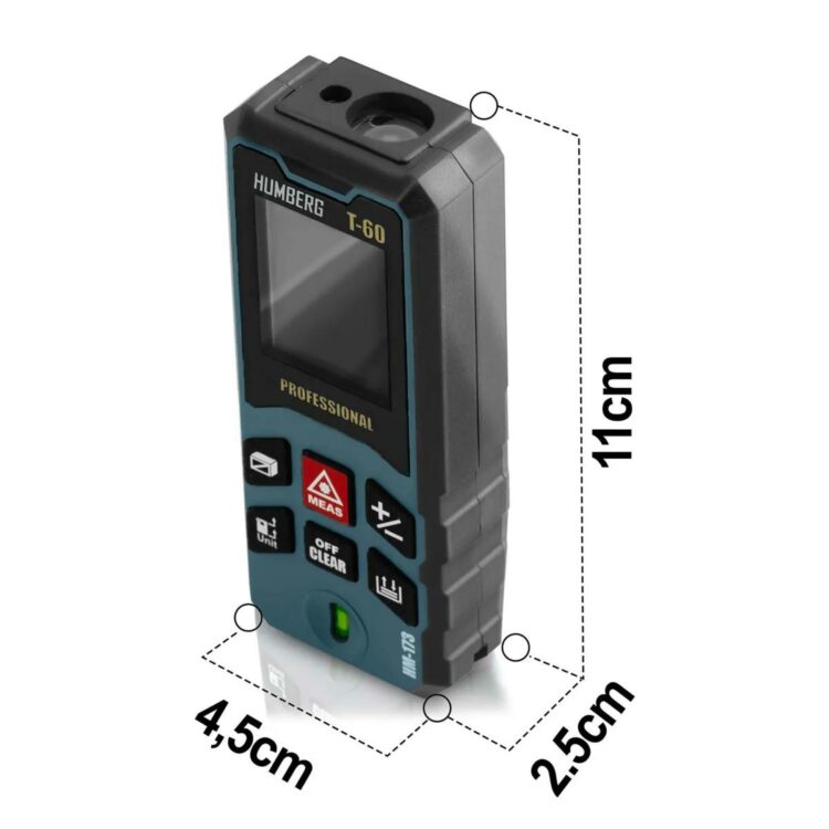 Laserový diaľkomer HM-173, 60m | Humberg