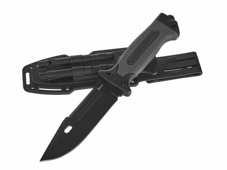 Taktický nôž BLACK SURVIVAL SERIES, 275/135mm | GEKO