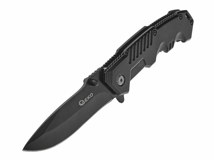 Taktický nôž BLACK SURVIVAL SERIES, 200/85mm | GEKO