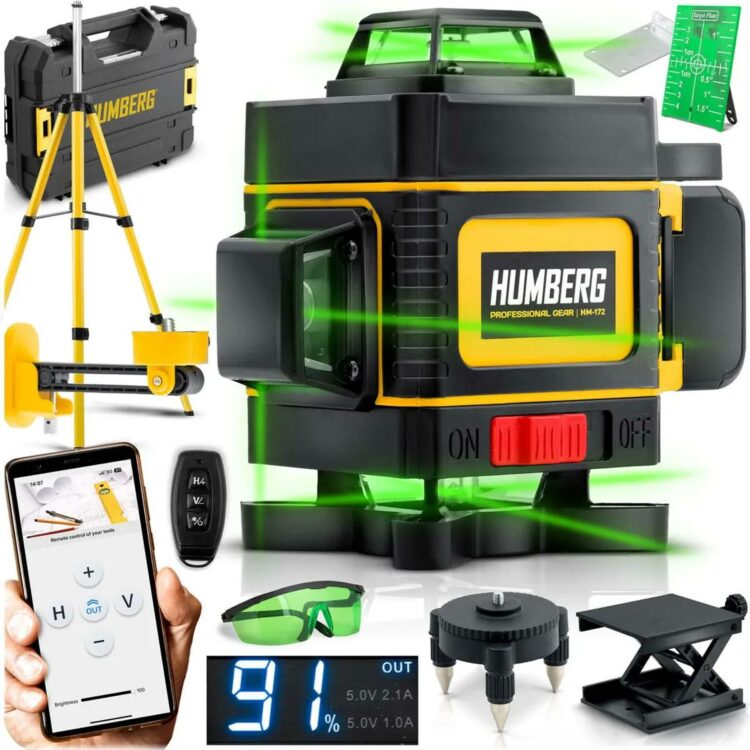Krížový laser + statív HM-172 | Humberg