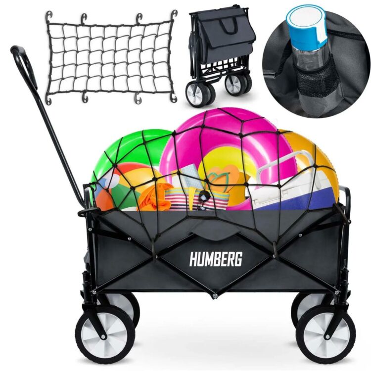 Skladací vozík so sieťkou HM-511, 80L | Humberg