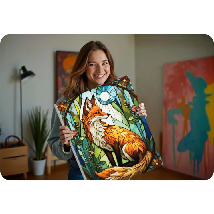Maľovanie podľa čísel, 40x50cm, líška | Massido