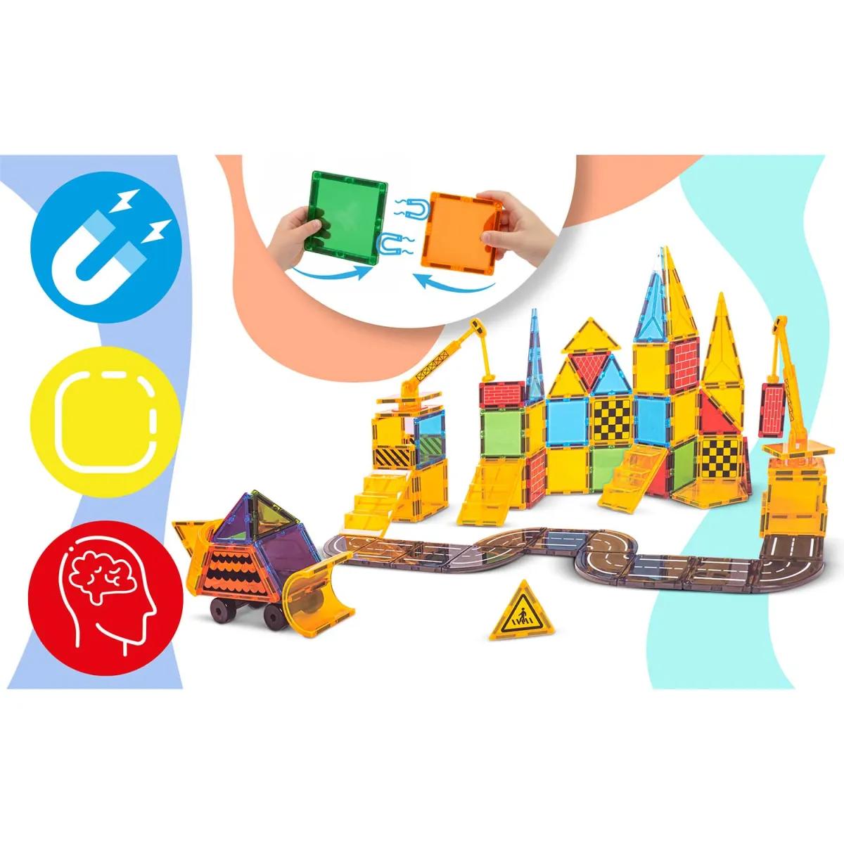 Magnetická stavebnica RK-780, 90ks, stavba | Ricokids Magnetická stavebnica RK-780, 90ks, stavba | Ricokids