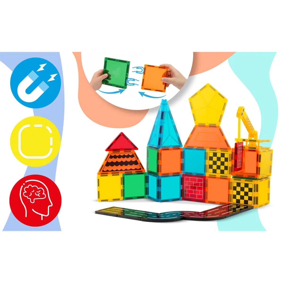 Magnetická vzdelávacia stavebnica RK-780, stavba | Ricokids Magnetická vzdelávacia stavebnica RK-780, stavba | Ricokids