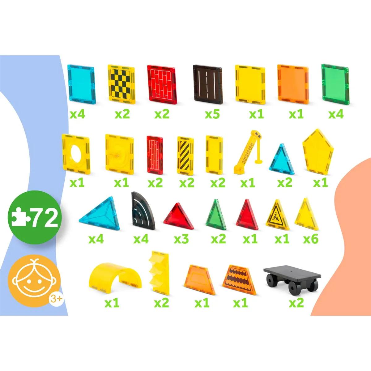 Magnetická vzdelávacia stavebnica RK-780, stavba | Ricokids Magnetická vzdelávacia stavebnica RK-780, stavba | Ricokids