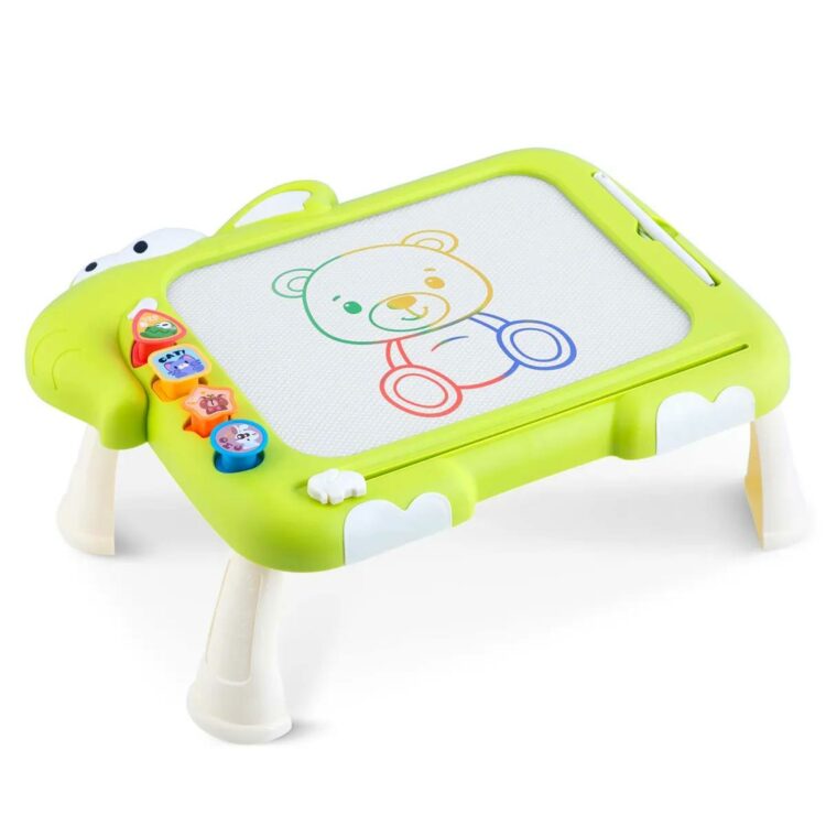 Detská magnetická tabuľa na kreslenie RK-823, zelená | Ricokids