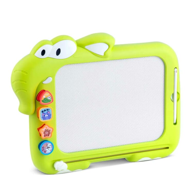 Detská magnetická tabuľa na kreslenie RK-823, zelená | Ricokids