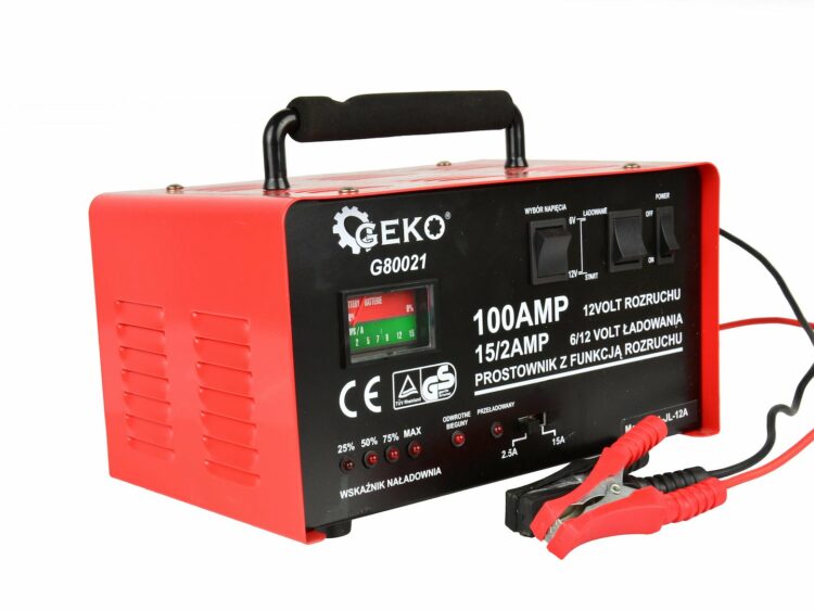 Autonabíjačka so štartérom, 100A, 6/12V | GEKO