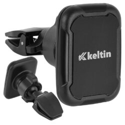 Magnetický držiak na telefón, čierny | Keltin