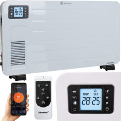 Elektrický ohrievač Ziflo, 2300W, biely | Kaminer